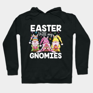 Happy Easter gnomes with Bunny ears Egg Hunting Easter Gnome Hoodie